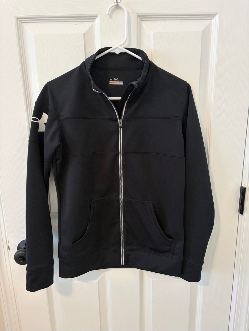 Women’s Black Full-Zip Athletic Jacket